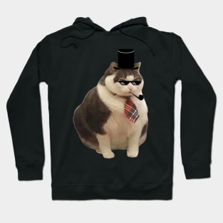 Chonky Smart Boi meme, funny memes Hoodie